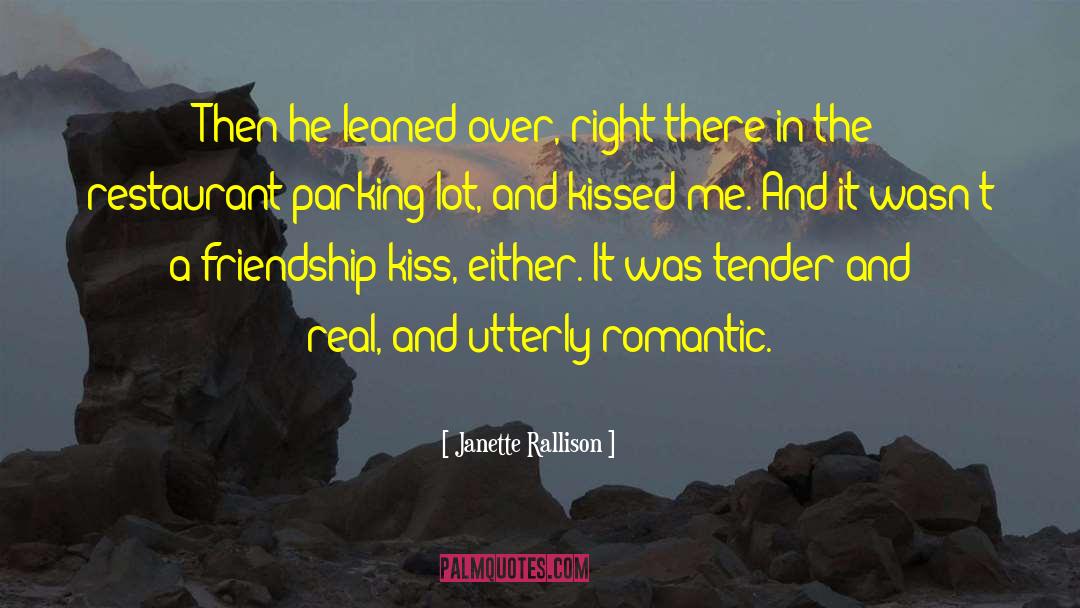 Romantic Book quotes by Janette Rallison