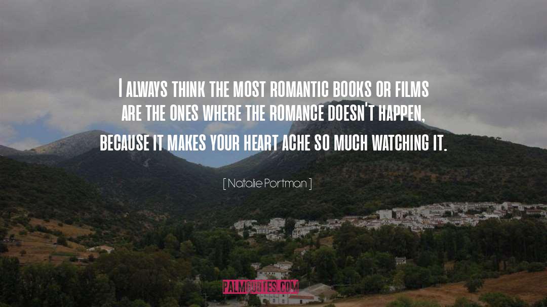 Romantic Books quotes by Natalie Portman
