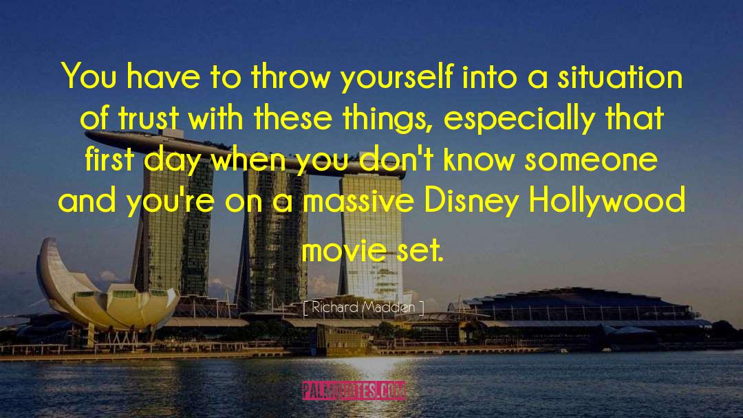 Romantic Disney Movie quotes by Richard Madden