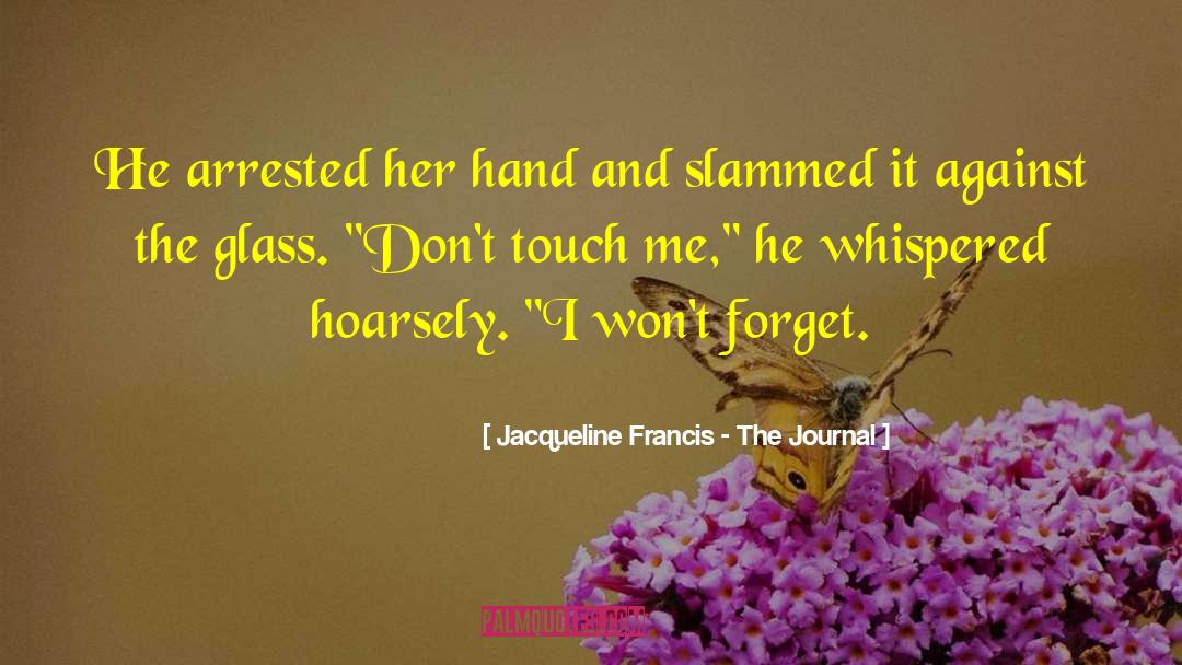 Romantic Drama quotes by Jacqueline Francis - The Journal