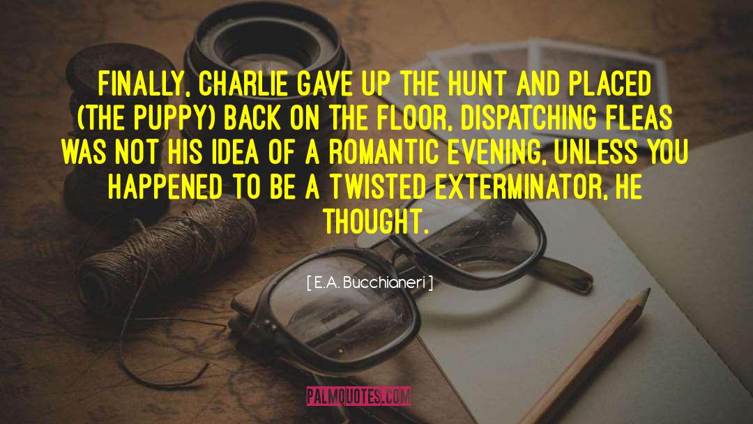 Romantic Evening quotes by E.A. Bucchianeri