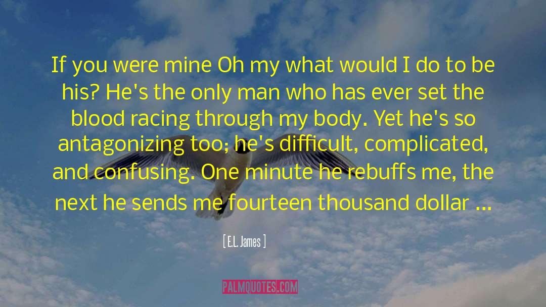 Romantic Hero quotes by E.L. James