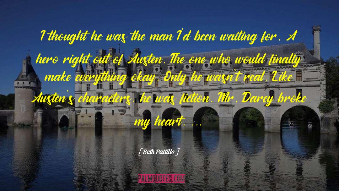 Romantic Hero quotes by Beth Pattillo