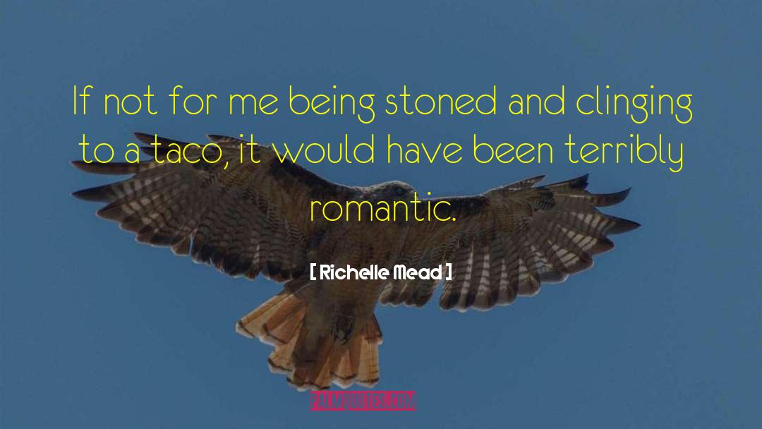 Romantic Humor quotes by Richelle Mead