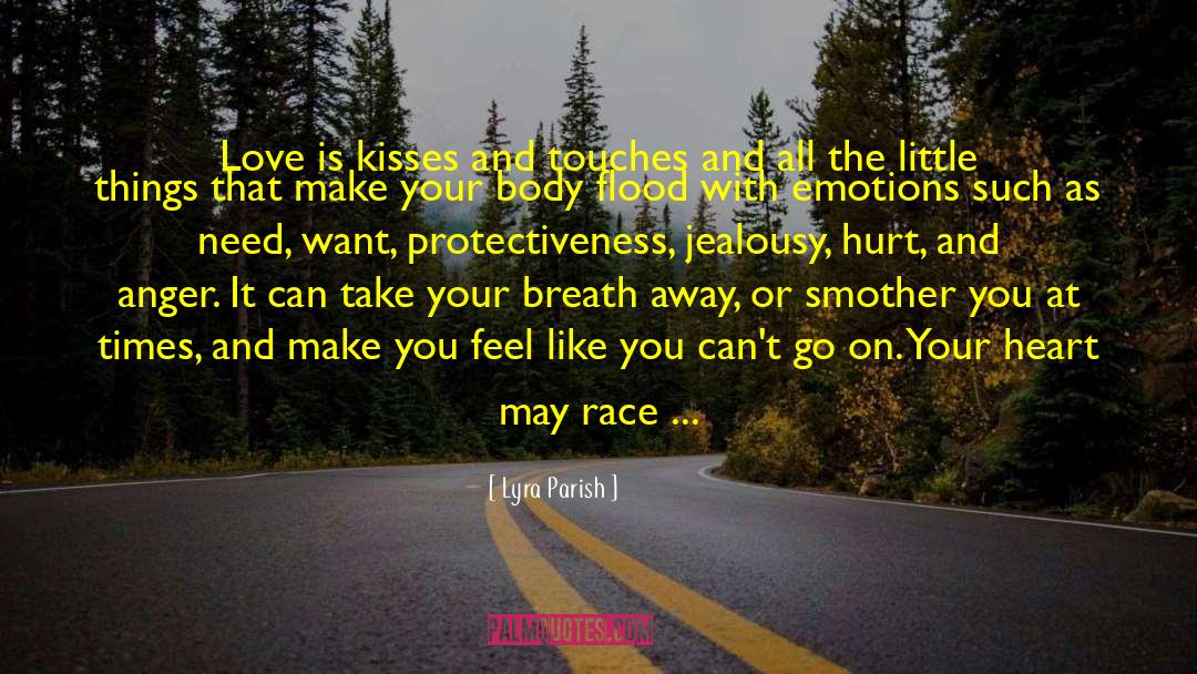 Romantic Jealousy quotes by Lyra Parish