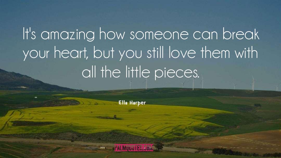 Romantic Little Love quotes by Ella Harper