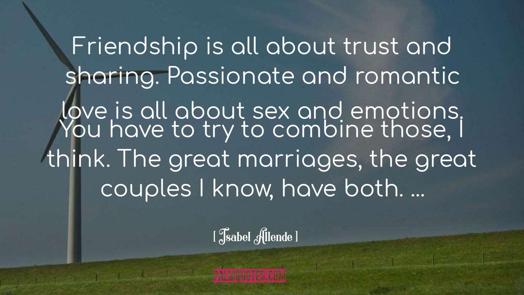 Romantic Love quotes by Isabel Allende
