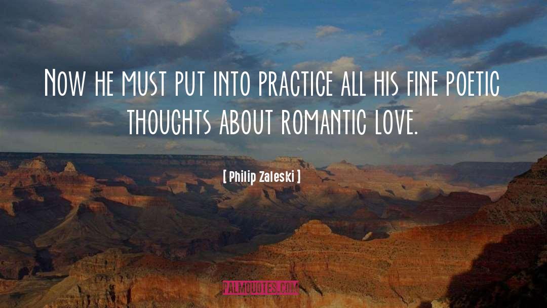 Romantic Love quotes by Philip Zaleski