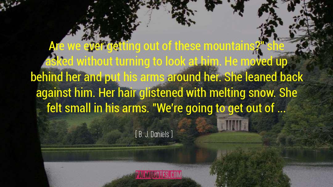 Romantic Montana Mystery quotes by B. J. Daniels