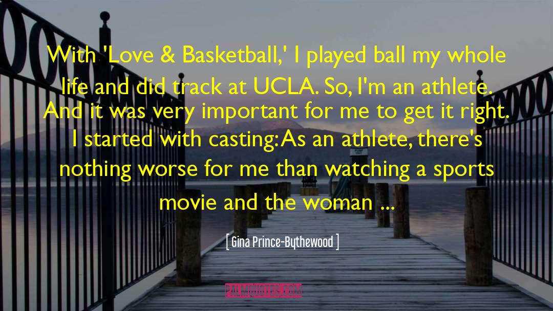 Romantic Movie Love quotes by Gina Prince-Bythewood