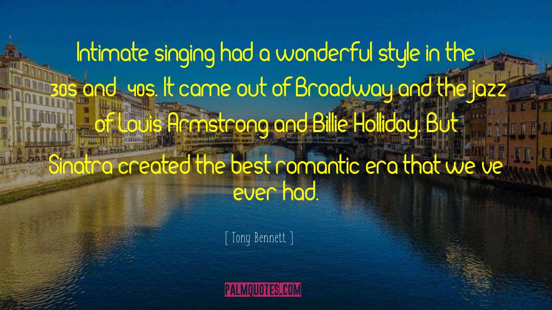 Romantic Music quotes by Tony Bennett
