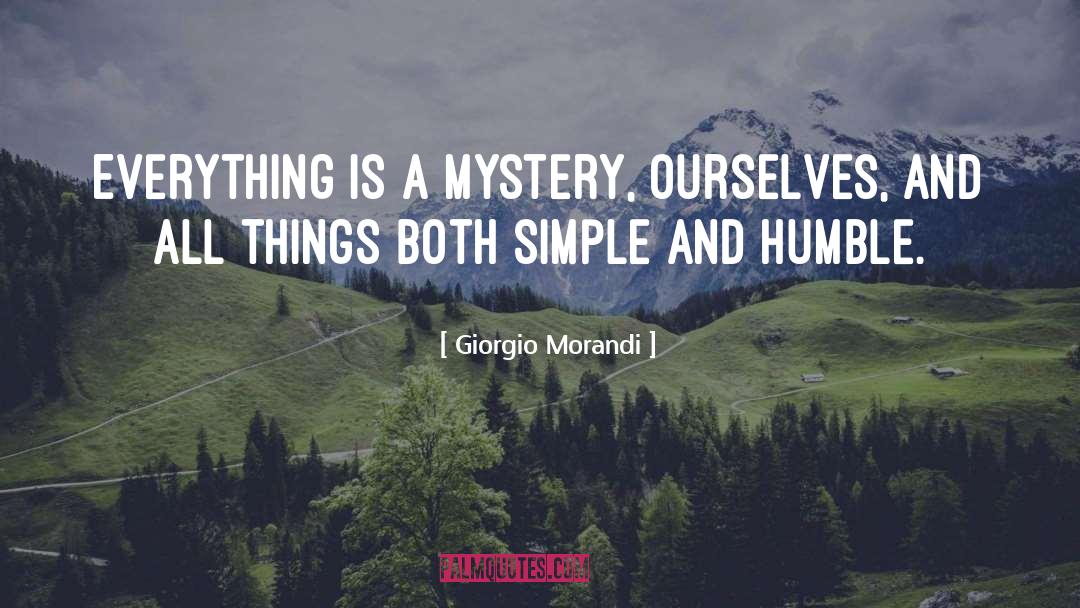 Romantic Mystery quotes by Giorgio Morandi