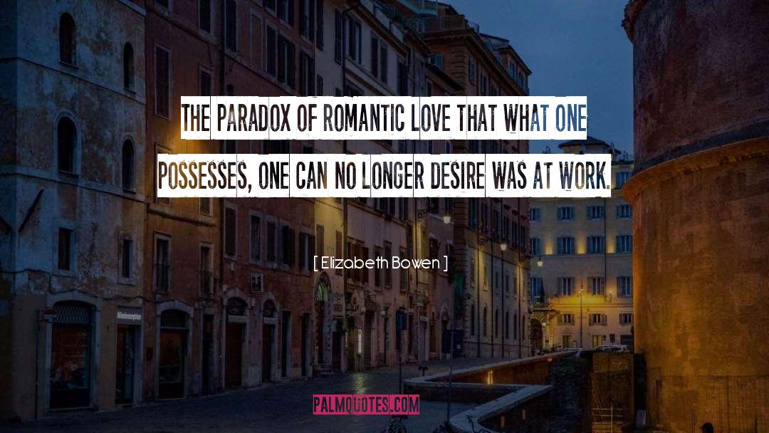 Romantic Novel quotes by Elizabeth Bowen