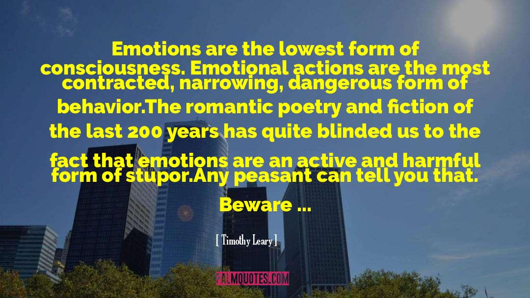 Romantic Poetry quotes by Timothy Leary