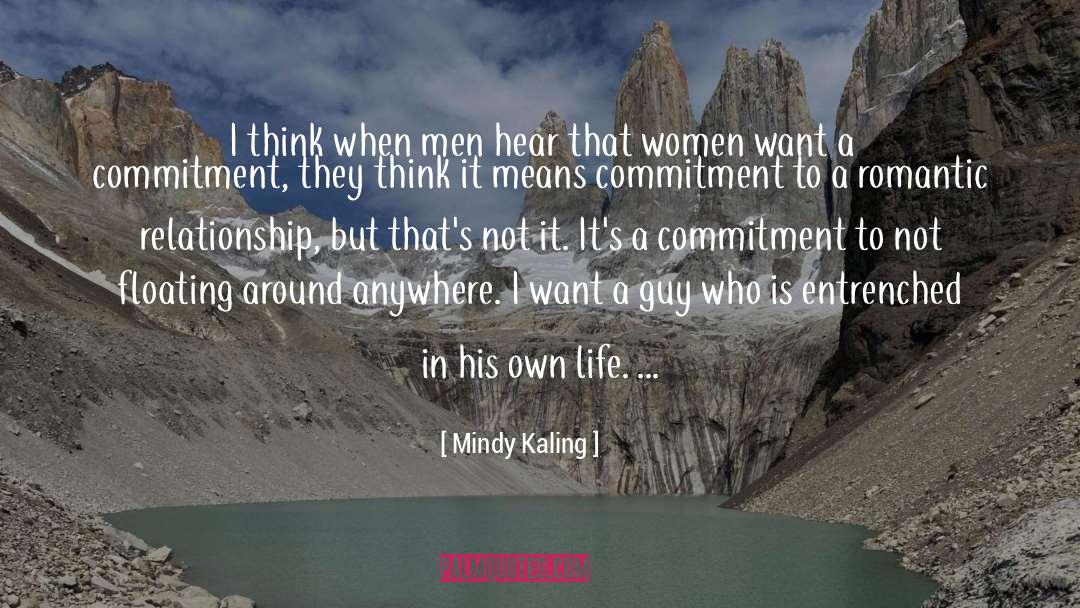 Romantic Relationship quotes by Mindy Kaling