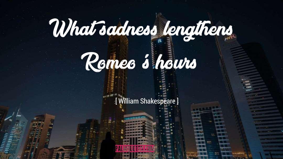 Romantic Romeo And Juliet quotes by William Shakespeare