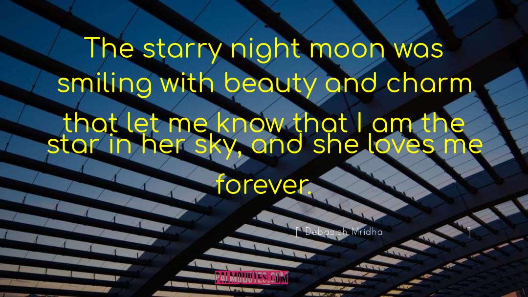 Romantic Star And Moon quotes by Debasish Mridha