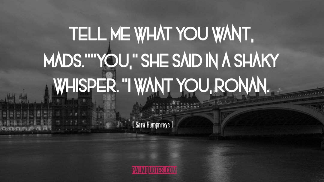 Romantic Suspense quotes by Sara Humphreys