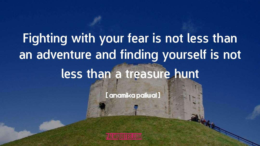 Romantic Treasure Hunt Love quotes by Anamika Paliwal