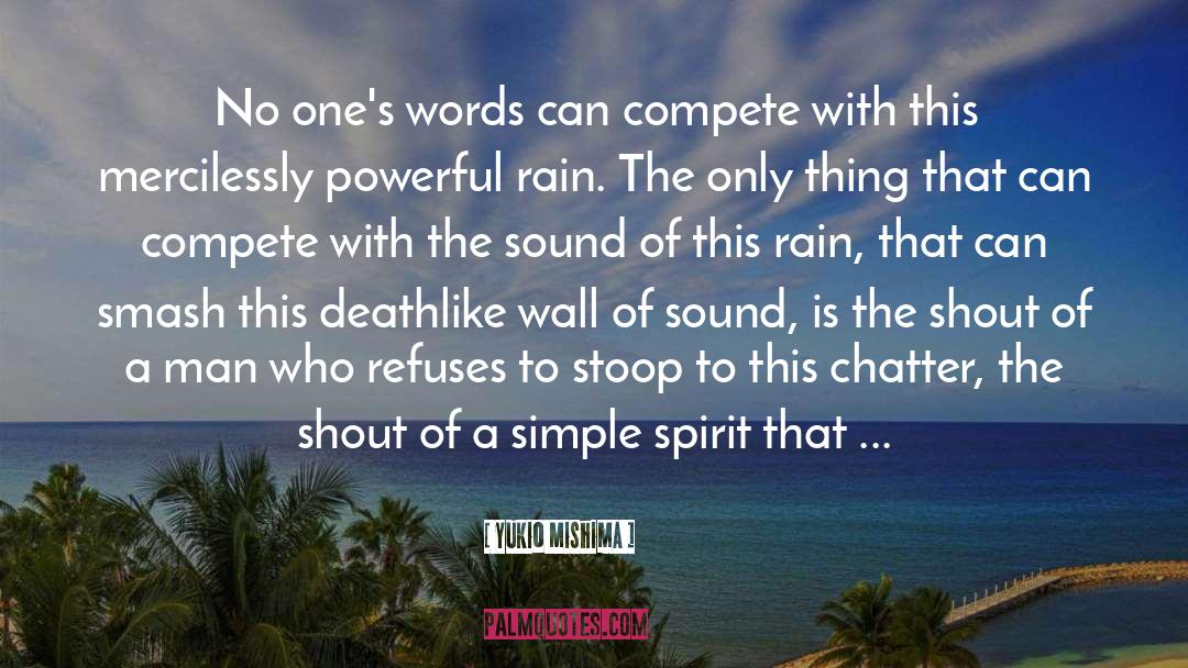 Romantic Words quotes by Yukio Mishima
