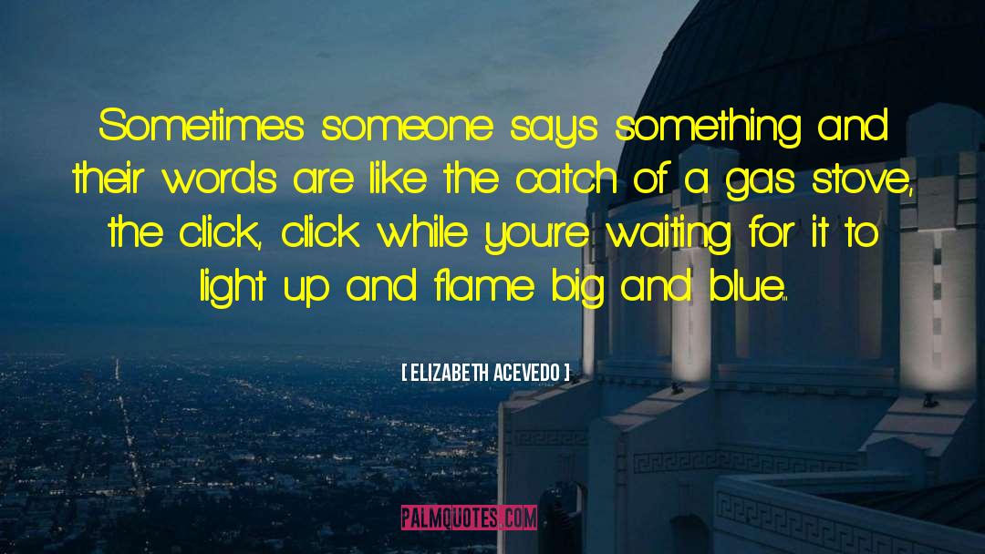 Romantic Words quotes by Elizabeth Acevedo