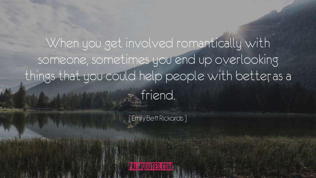 Romantically quotes by Emily Bett Rickards
