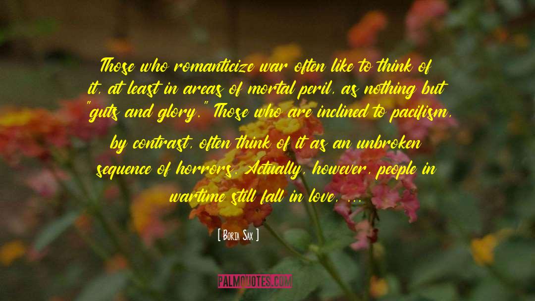 Romanticize quotes by Boria Sax