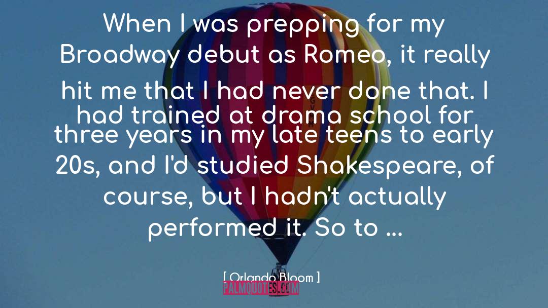 Romeo quotes by Orlando Bloom