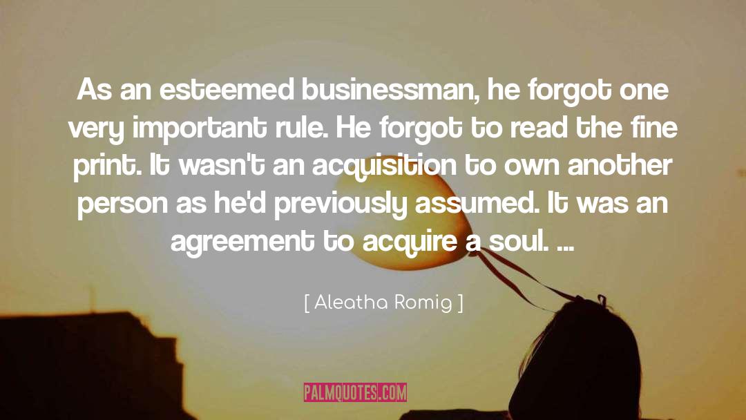 Romig quotes by Aleatha Romig