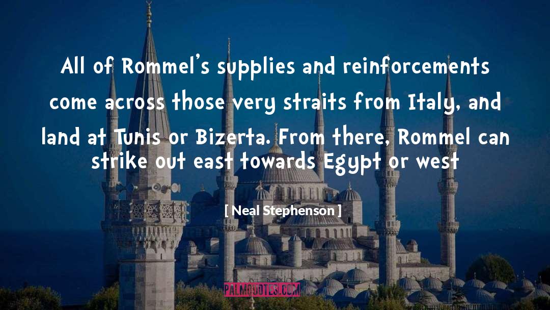 Rommel quotes by Neal Stephenson
