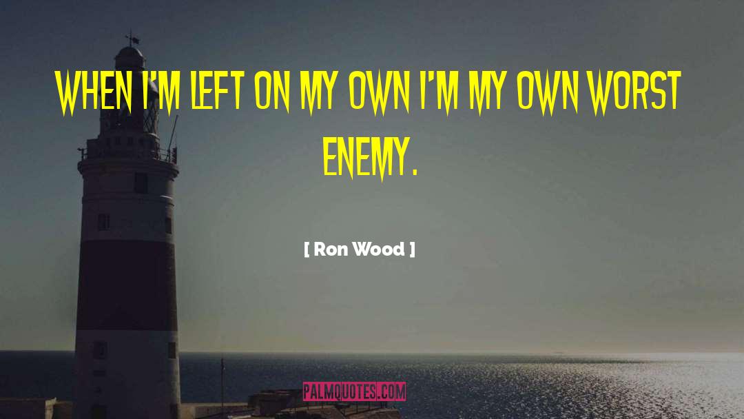 Ron Scientology quotes by Ron Wood