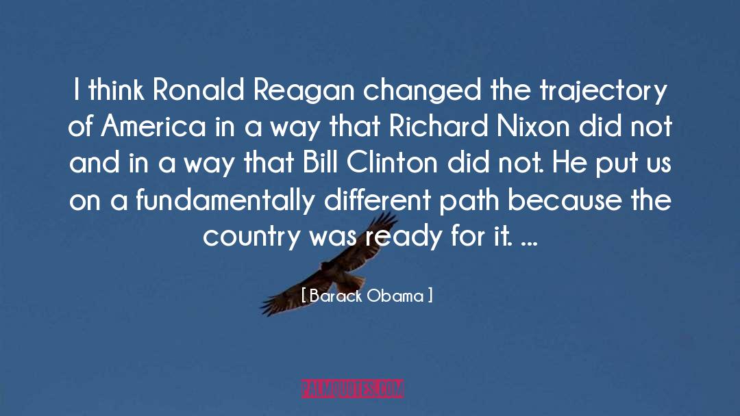 Ronald Reagan America quotes by Barack Obama