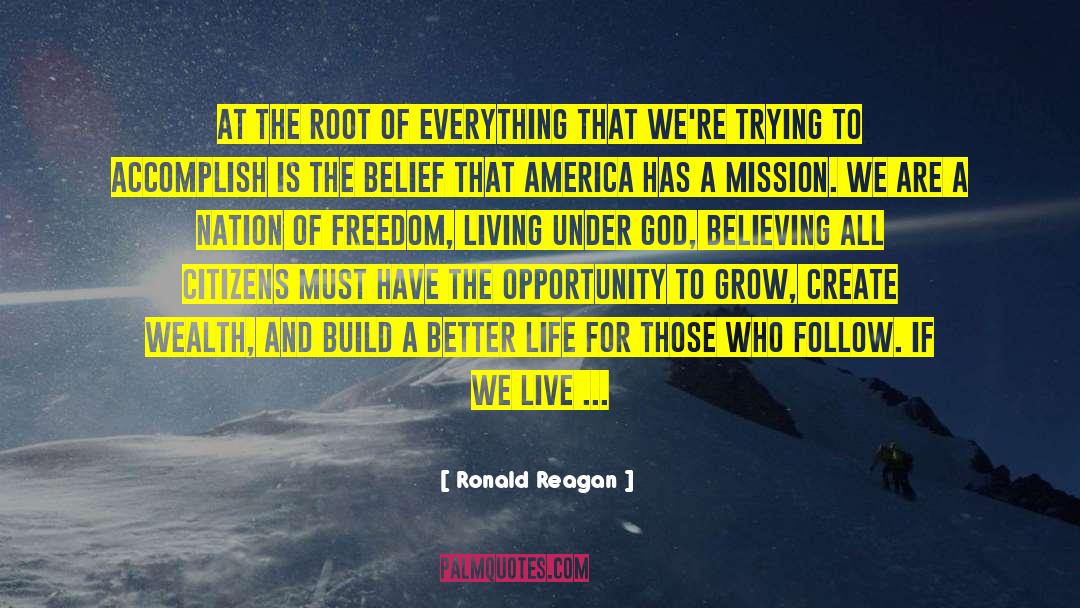 Ronald Reagan American Dream Quote quotes by Ronald Reagan