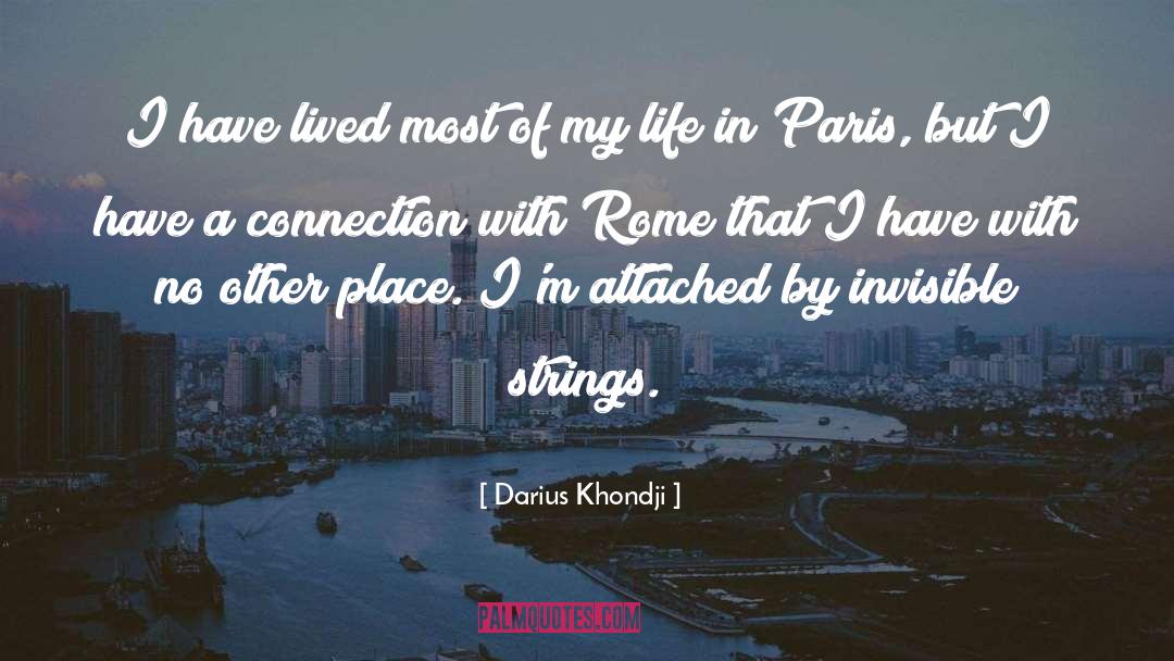 Ronceray Paris quotes by Darius Khondji