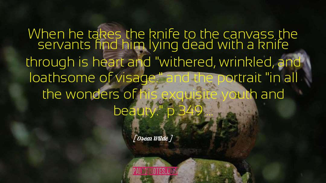 Rondelle Knife quotes by Oscar Wilde