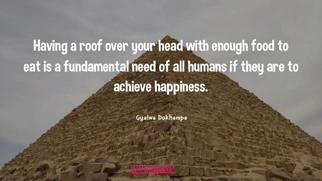 Roof Over Your Head quotes by Gyalwa Dokhampa