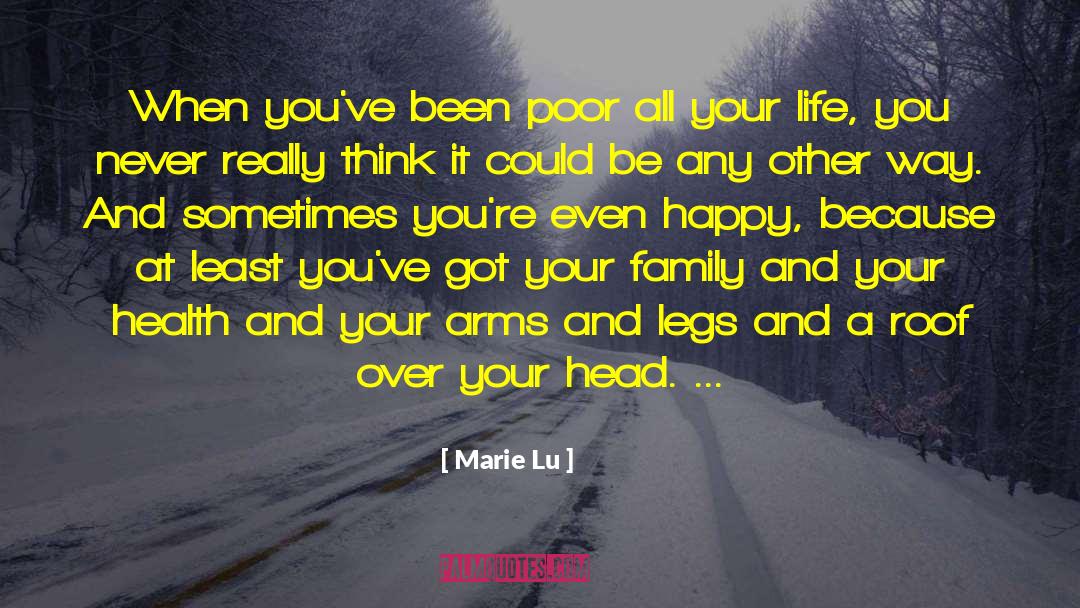 Roof Over Your Head quotes by Marie Lu