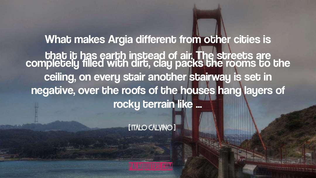 Roofs quotes by Italo Calvino