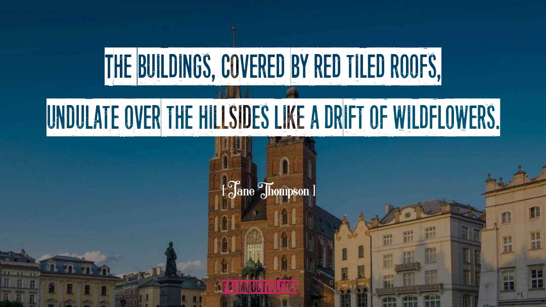 Roofs quotes by Jane Thompson