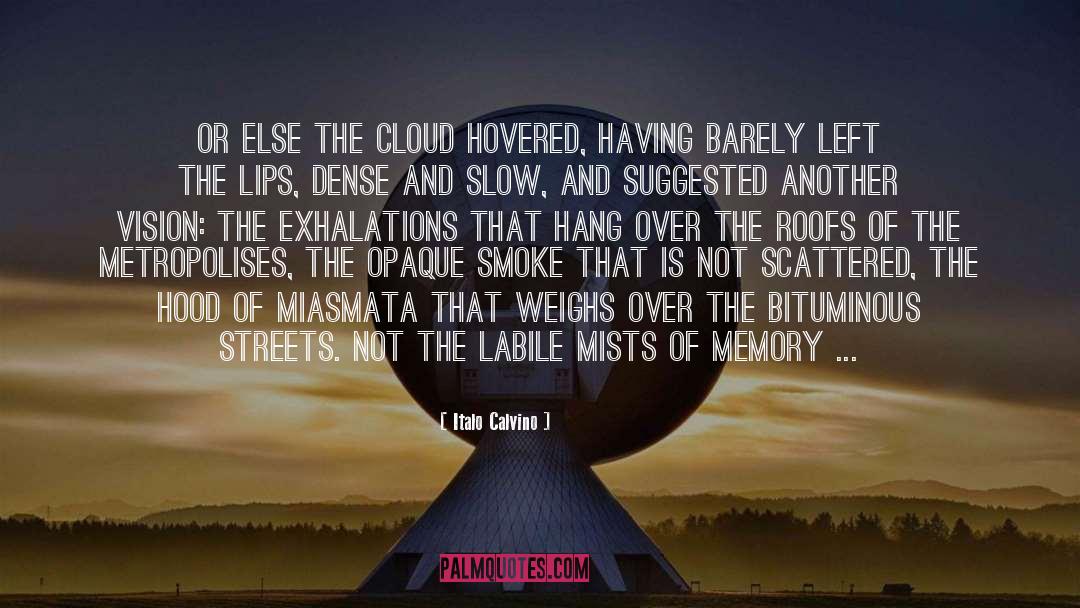 Roofs quotes by Italo Calvino