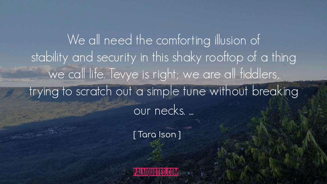 Rooftop quotes by Tara Ison