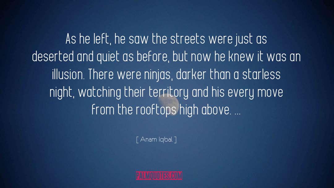 Rooftops quotes by Anam Iqbal