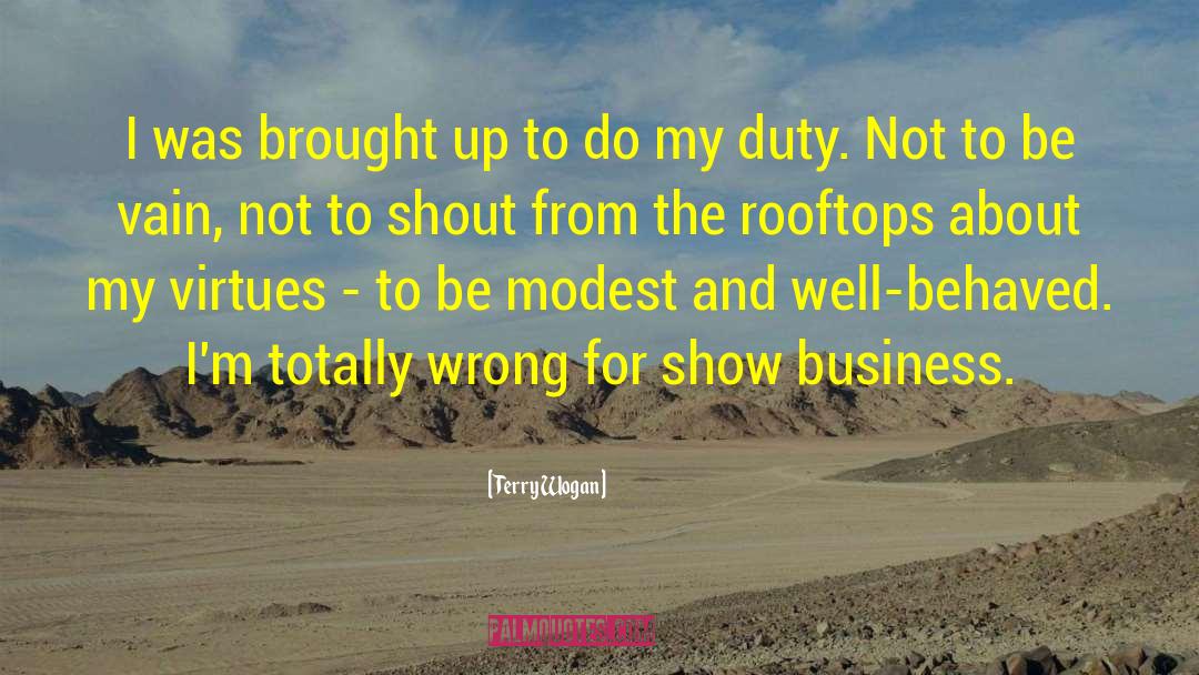 Rooftops quotes by Terry Wogan