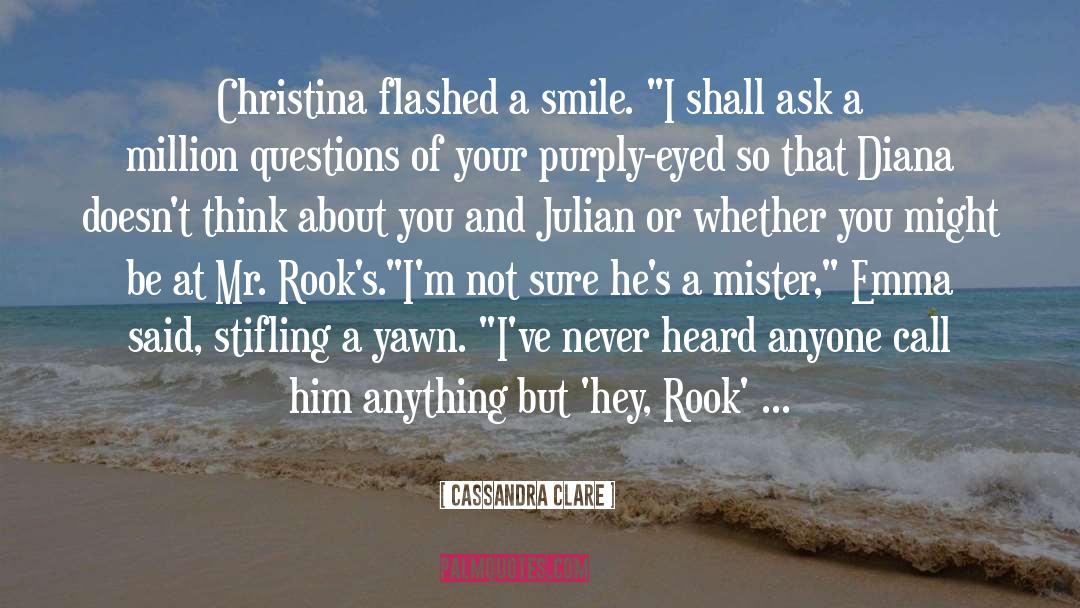 Rook quotes by Cassandra Clare