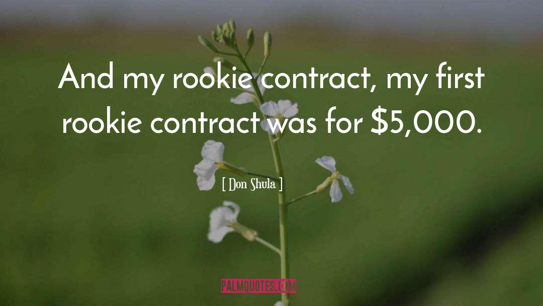 Rookies quotes by Don Shula