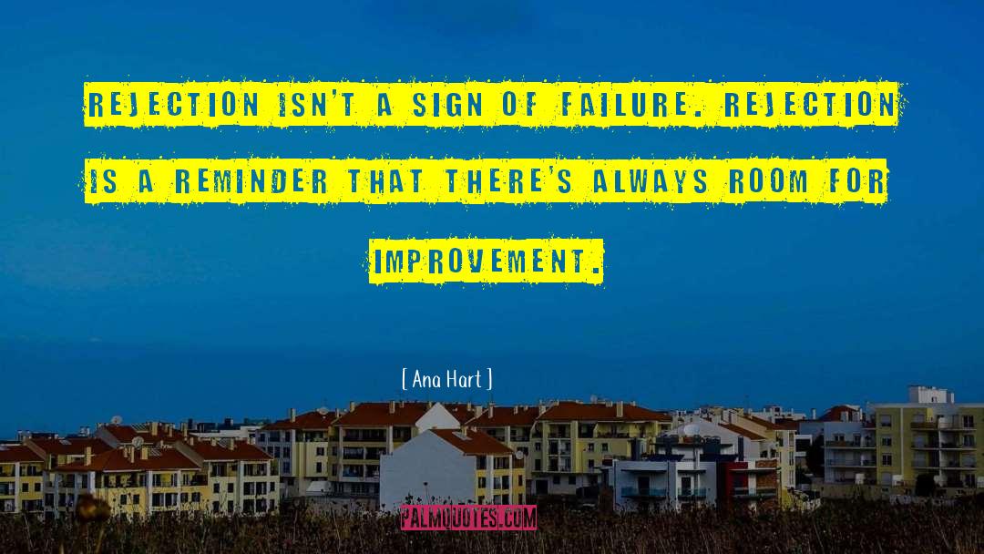 Room For Improvement quotes by Ana Hart