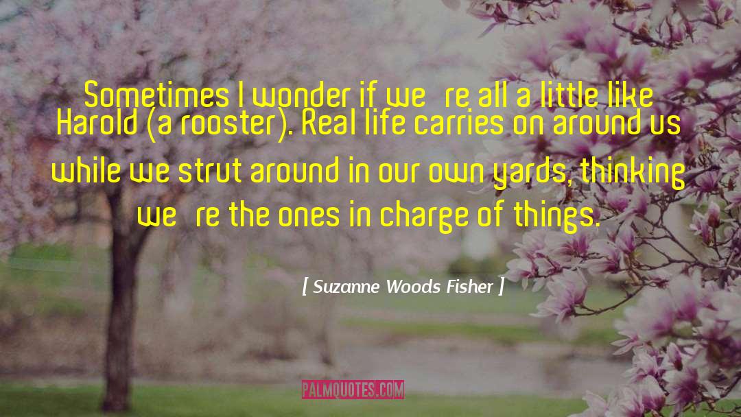 Rooster quotes by Suzanne Woods Fisher