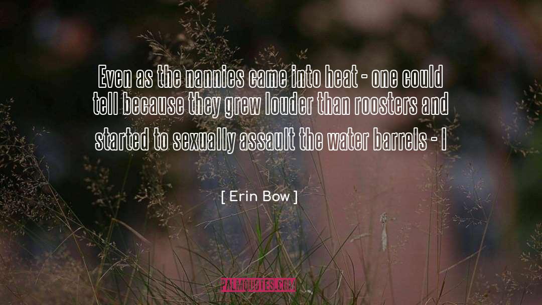 Roosters quotes by Erin Bow