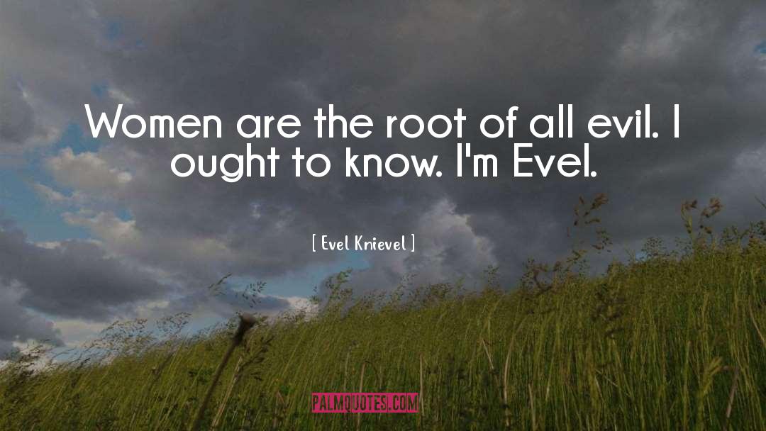 Root Of All Evil quotes by Evel Knievel