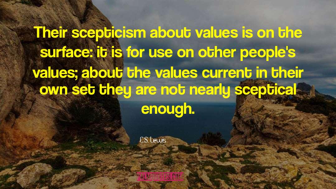 Rooted Values quotes by C.S. Lewis
